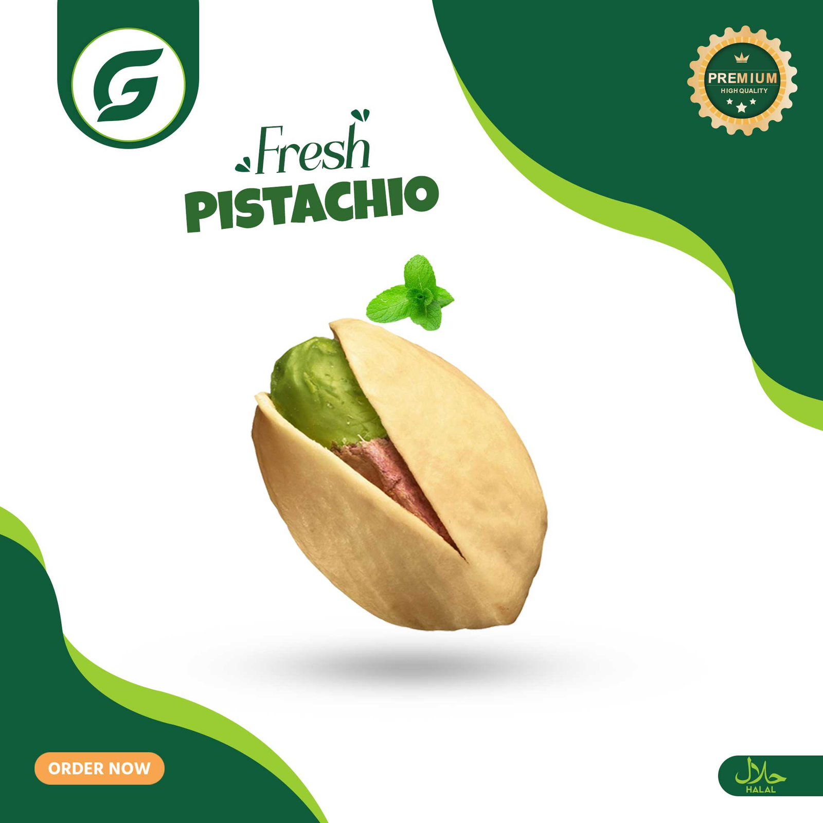 Premium Pistachio Nuts 250g